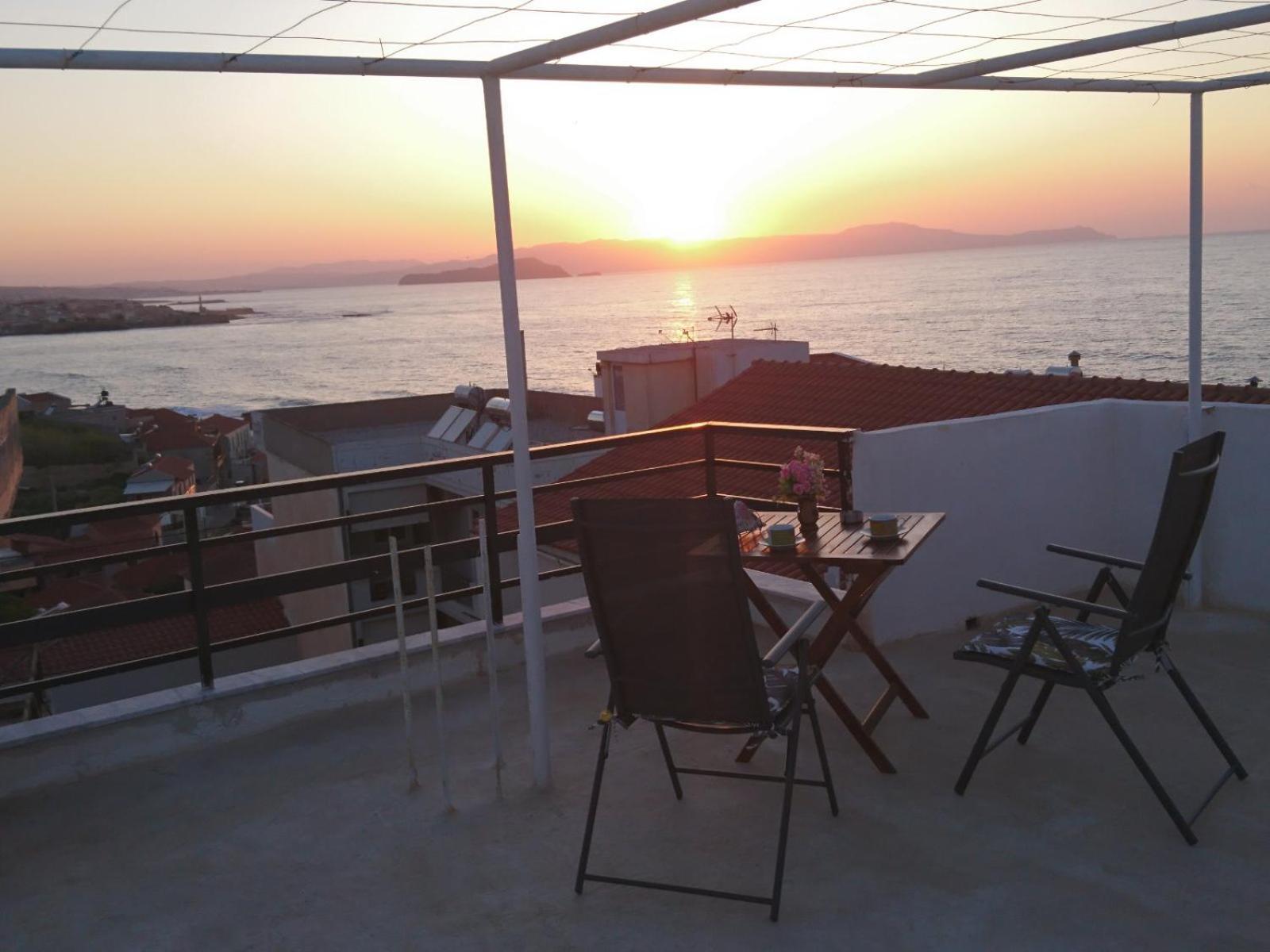 Sunny Family Apartment In Chania Close To The Sea Extérieur photo